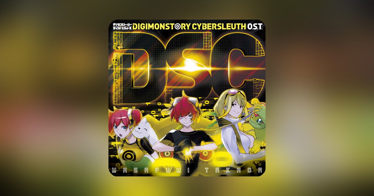Masafumi Takada’s slick Digimon Story: Cyber Sleuth OSTs hit streaming services at last
