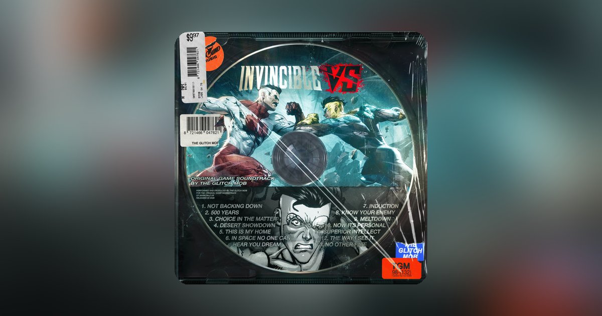 One week before its release, the Invincible VS soundtrack by The Glitch Mob gets a head start
