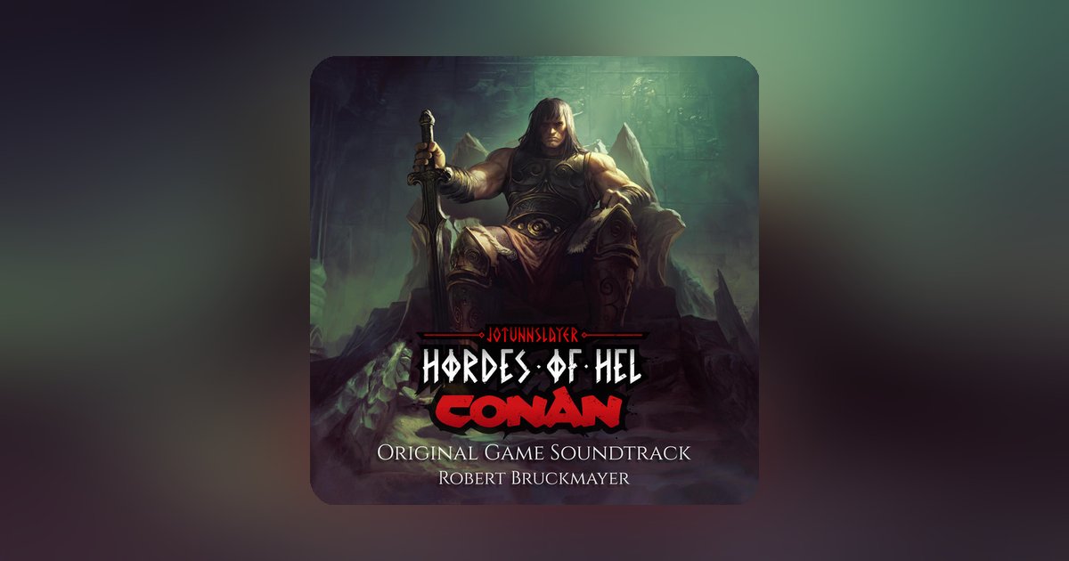 Conan the Barbarian is at the heart of the latest Jotunnslayer OST, out now